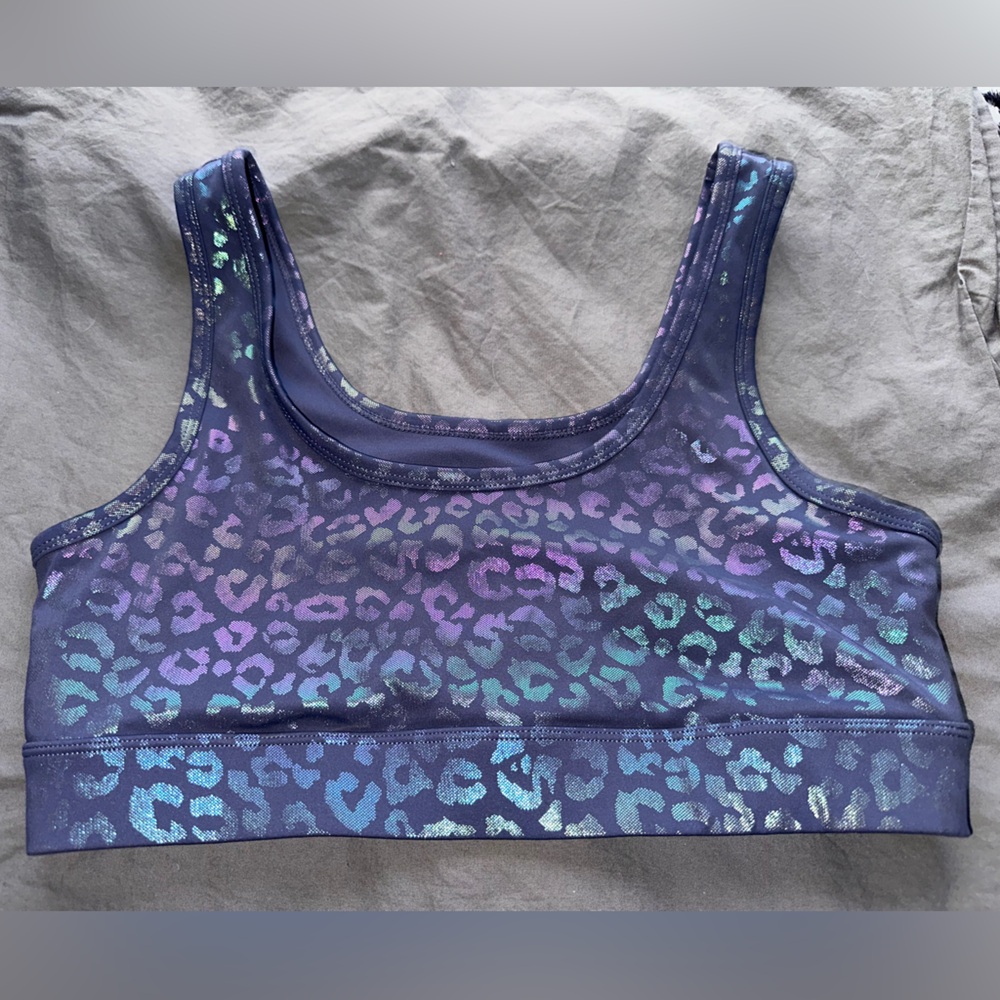 Navy Leopard Light N Tight Bra